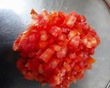 A picture of step 1 of Masala Papad.