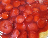 A picture of step 13 of 3- Layer Strawberry Naked Drip Cake from scratch.