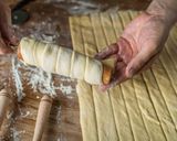 Házi kürtőskalács grillsütőn recept fázis 7 fotója