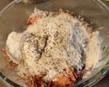 A picture of step 6 of Onion stalk sweet potato muffins.