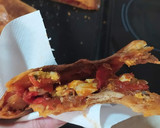 Foto del paso 6 de la receta: Empanada de tomate, caballa, huevo y pimiento rojo 🍅 🐟🥚🌶