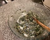 Foto del paso 5 de la receta: Buñuelos de espinaca o acelga al horno