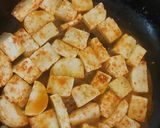 A picture of step 3 of Kadhai Paneer.