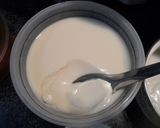 Hình bước làm 1 của món Tàu hũ nước đường