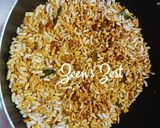 A picture of step 2 of Kheel Poha/Husked Rice Poha.