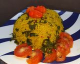 A picture of step 3 of Dambun couscous.
