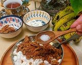 Foto langkah ke 3 dari resep Kue Pisang Aduk Khas Betawi.