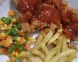 Foto langkah ke 6 dari resep Chicken steak with BBQ sauce.