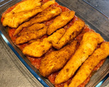 Foto del paso 7 de la receta: Fingers de pollo al horno con mozzarella y parmesano