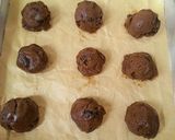 รูปขั้นตอนการทำที่ 5 ของ คุกกี้ช็อกโกแลตลูกเกด(นึ่ง)