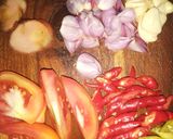 Foto langkah ke 1 dari resep Oseng daun pepaya.