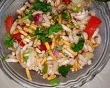 A picture of step 3 of Bhel Puri.