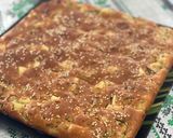 Une image de l'étape 6 de Tarte aux œufs et oignon nouveau.