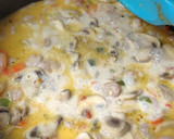 Foto del paso 5 de la receta: Espaguetis cremosos con gambitas!