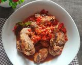 Foto langkah ke 7 dari resep Ayam Kuah Tumis Pedas.