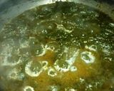 A picture of step 3 of Kofta palak.