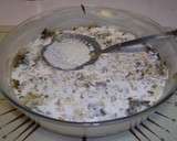Foto del paso 12 de la receta: Pastel de merluza, alcachofas y guisantes