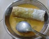 Foto langkah ke 8 dari resep Roti Gulung Goreng Isi Pisang Coklat Keju.