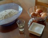 Foto del paso 1 de la receta: Fideos caseros