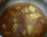 आलू प्याज़ टमाटर की सब्जी (aloo pyaz tamatar ki sabzi recipe in Hindi) रेसिपी चरण 3 फोटो