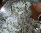 A picture of step 1 of Rice flour roti.
