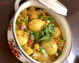 A picture of step 6 of Seasons Egg Curry.