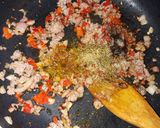 A picture of step 3 of Pearl Couscous (Plomb) Stir fry.