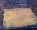 A picture of step 7 of Mixed Meat, Ham, and Cheese Lasagna.