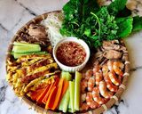 Hình bước làm 4 của món Gỏi cuốn mùa hè - Fresh Vietnamese Spring Rolls