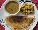 A picture of step 9 of Leftover Rice Dosa.