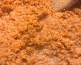 A picture of step 3 of Gajar ka Halwa.