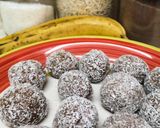 Foto del paso 6 de la receta: COCADAS DE PLÁTANO, CACAO Y AVENA