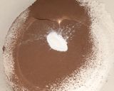 A picture of step 1 of Çhocolate Çrepes Çake with Çoffee.