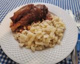 Kakaspörkölt recept fázis 6 fotója