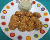 A picture of step 7 of Sago flour wadas (Vrat Special).