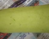 A picture of step 1 of Masoordal Lauki Ki Sabji.
