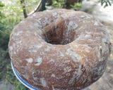 Mazsolás kelt kuglóf recept fázis 6 fotója
