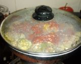 A picture of step 7 of Chicken dakbunglow.