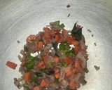 A picture of step 2 of Daliya dalrice khichdi.