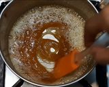A picture of step 2 of WALNUT APPLE PARATHA WITH CARAMEL SAUCE & VANILLA ICE-CREAM.