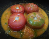 Foto del paso 13 de la receta: Tomate relleno con Huevo o Egg Omelette