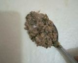 A picture of step 6 of Kheema chapati(minced meat chapati recipe).