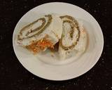Carrot Cake Roll with Whipped Cinnamon Cream Cheese Filling and Frosting recipe step 28 photo