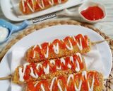 Foto langkah ke 6 dari resep Corndog roti tawar.