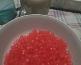 Foto langkah ke 1 dari resep 265. Puding mutiara merah putih.