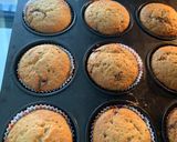 Banános muffin recept fázis 4 fotója