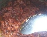 A picture of step 6 of Prawns Pulav(kolambi Bhat).