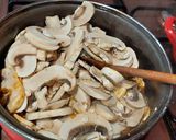 Gombapörkölt rizzsel recept fázis 1 fotója