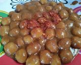 Foto langkah ke 8 dari resep Cilok bumbu kacang.