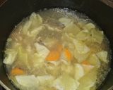 Foto langkah ke 4 dari resep Sayur ayam bumbu kuning.